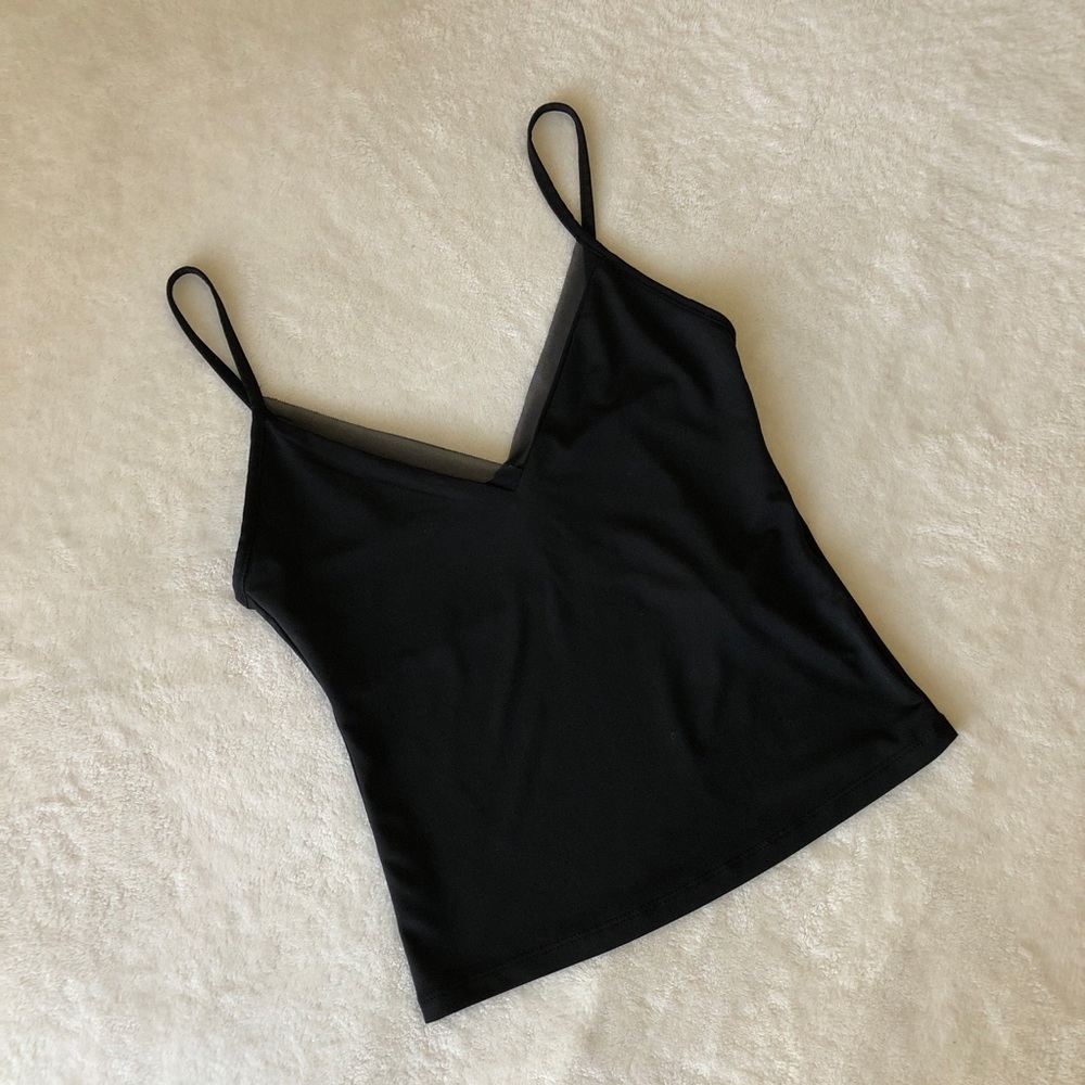 Zara black tank top